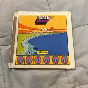 Peace Book Peter Max Arjuna 1970 Psychedelic Pop Art Beatles Swami Sivananda